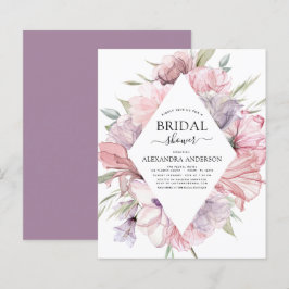 Budget Boho Dusty Pink Lila Brautparty