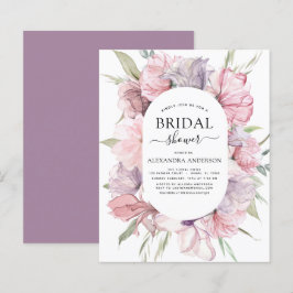 Budget Boho Dusty Pink Lila Brautparty