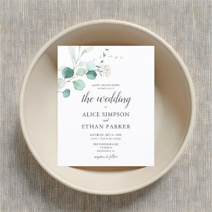 Budget Boho Eucalyptus Blätter Wedding