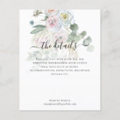Budget Boho Eucalyptus Florals Wedding Details (Vorderseite)
