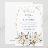 Budget Boho Eukalyptus & Beige Floral Wedding 2 MD (Vorne/Hinten)