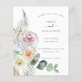 Budget Boho Floral Eucalyptus Wedding Rett Date
