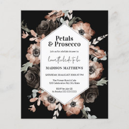Budget Boho Floral Petals & Prosecco Brautparty