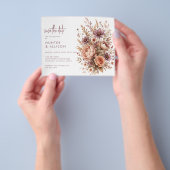 BUDGET Boho Flyer zur Vorankündigung (Gruppe)