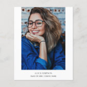 Budget Boho Greenery Blätter Graduation Party (Rückseite)