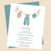 BUDGET BOHO Kinderkleidung Junge Oh Babydusche ein