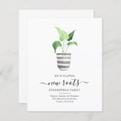 Budget Boho New Roots Wir haben botanische Bewegun (Vorne/Hinten)