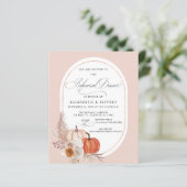 Budget Boho Pampas Pumpkins Herbstessen Probe (Stehend Vorderseite)