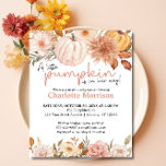 Budget Boho Pumpkin Girl Babydusche Einladung<br><div class="desc">Suchen Sie nach boho fall Baby Dusche Einladungen für ein Mädchen? Karo aus diesem Budget Boho Pumpkin Girl Baby Shower Einladung. Es hat wunderschöne Aquarellfloralen und Kürbisse. Sie können den Text sehr einfach personalisieren! Glücklich anpassen und haben ein großes Party für die Mama der sein!</div>