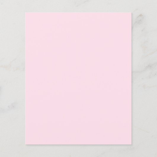 Budget Boho Rainbow Baby Dusche (Rückseite)