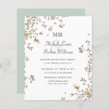 BUDGET Boho Rustikale Blätter Hochzeit Garten