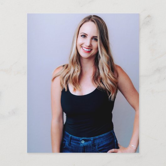 Budget Boho Script Lemon Summer Foto Abschluss (Rückseite)