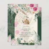 BUDGET Boho TEA PARTY Pampas Grass Brautparty (Vorne/Hinten)