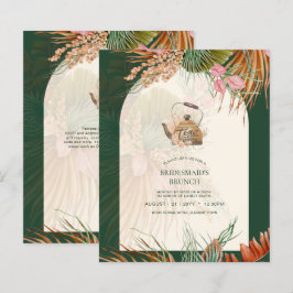 BUDGET Boho TEA PARTY Pampas Grass Brautparty