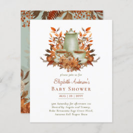 Budget Boho Terracotta Sage Tea Party ANY EVENT