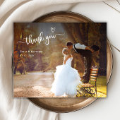 Budget Boho Typografie 2 Foto Wedding Vielen Dank