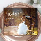 Budget Boho Typografie 2 Foto Wedding Vielen Dank