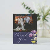 Budget Boho Vielen Dank Wildblumen und Foto (Stehend Vorderseite)