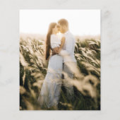 BUDGET BOHO Wedding Einladende digitale Download (Rückseite)