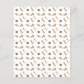 Budget Boho whimsical Dinosaurier oh Babydusche (Rückseite)