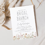 Budget Boho Wildblume Bridal Brunch Brautparty Flyer<br><div class="desc">Die preiswerte Minimalistische Wildblume Boho Elegant und Modern Script Bridal Brunch - Brautparty für Herbst,  Winter,  Frühling oder Sommer Einladungen - beinhaltet eine wunderschöne und elegante Schrift Typografie für die besondere Braut zu sein vorHochzeit.</div>