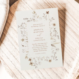 Budget Boho Wildblume Wedding