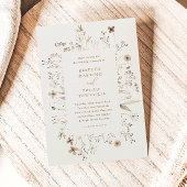 Budget Boho Wildblume Wedding