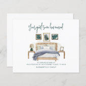 Budget Boho Wir haben uns bewegende Ankündigung ve (Vorne/Hinten)