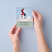 BUDGET BOLD FOTO OVERLAY Wedding Einladungen Flyer (Gruppe)