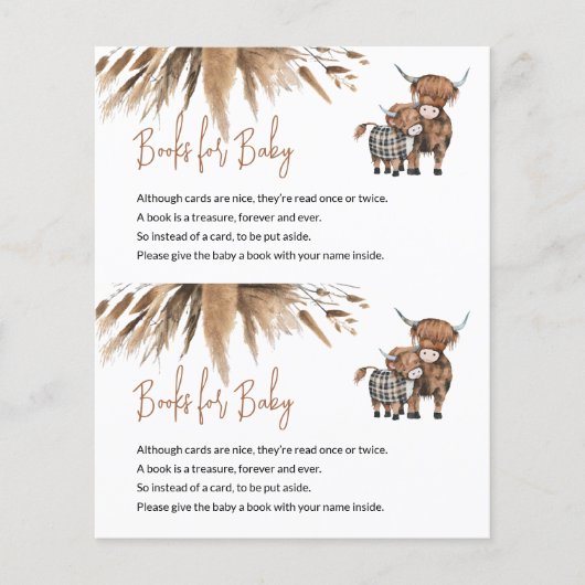 Budget Books for Baby Cow Farm Card Center Cut (Vorderseite)