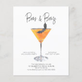 Budget Boos & Booze Cocktail Halloween-Party (Vorderseite)