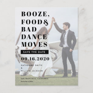Budget Boost Food Bad Dance bewegt sich Save the D Flyer