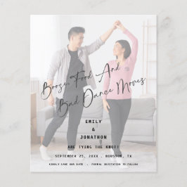 Budget Boost Food Bad Dance Foto Save the Date