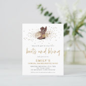 BUDGET Boots Bling Cowgirl Bachelorette Disco (Stehend Vorderseite)