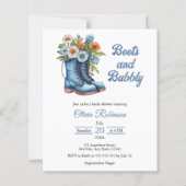 Budget Boots & Bubbly Western Brautparty laden (Vorderseite)