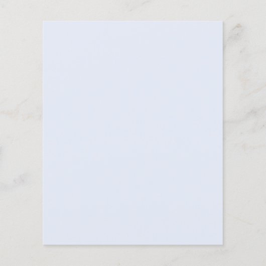 Budget Bow Sie bindet die Knot Blue-Einladung (Rückseite)