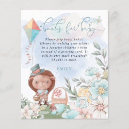 Budget Boy Igel Bücher für Babydusche Picnic