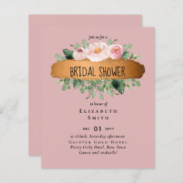 BUDGET Brautparty Dusty Rose Gold Wedding