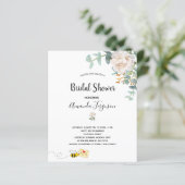 BUDGET Brautparty eucalyptus florale Hummel (Stehend Vorderseite)