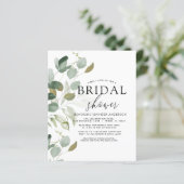 Budget Brautparty Greenery Eukalyptus (Stehend Vorderseite)