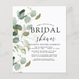 Budget Brautparty Greenery Eukalyptus