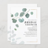 Budget Brautparty Greenery Eukalyptus Succulent (Vorne/Hinten)