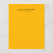 BUDGET-Brautparty lädt zu rustikalen Sonnenblumen (Rückseite)