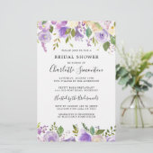 Budget Brautparty Lila Grünpflanzen Botanische (Stehend Vorderseite)