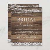 Budget Brautparty Luncheon Bauernhof (Vorne/Hinten)