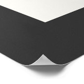 Budget Brautparty Pampas Karten und Geschenke schw Poster (Ecke)