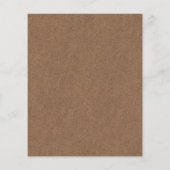 Budget Brautparty Rustikales Gipskraut (Rückseite)