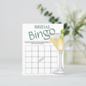 Budget Bridal Bingo Bridal Game Einladung (Stehend Vorderseite)