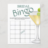 Budget Bridal Bingo Bridal Game Einladung (Vorderseite)