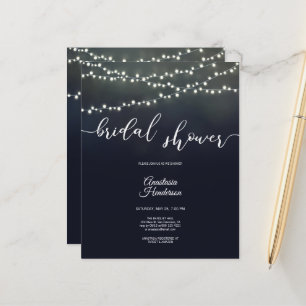 Budget Bridal Dusche Einladung. Einladung